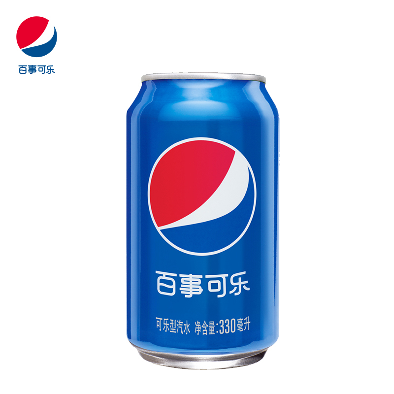 百事可乐 可乐型汽水330ml*12听装碳酸汽水饮料罐装高清大图