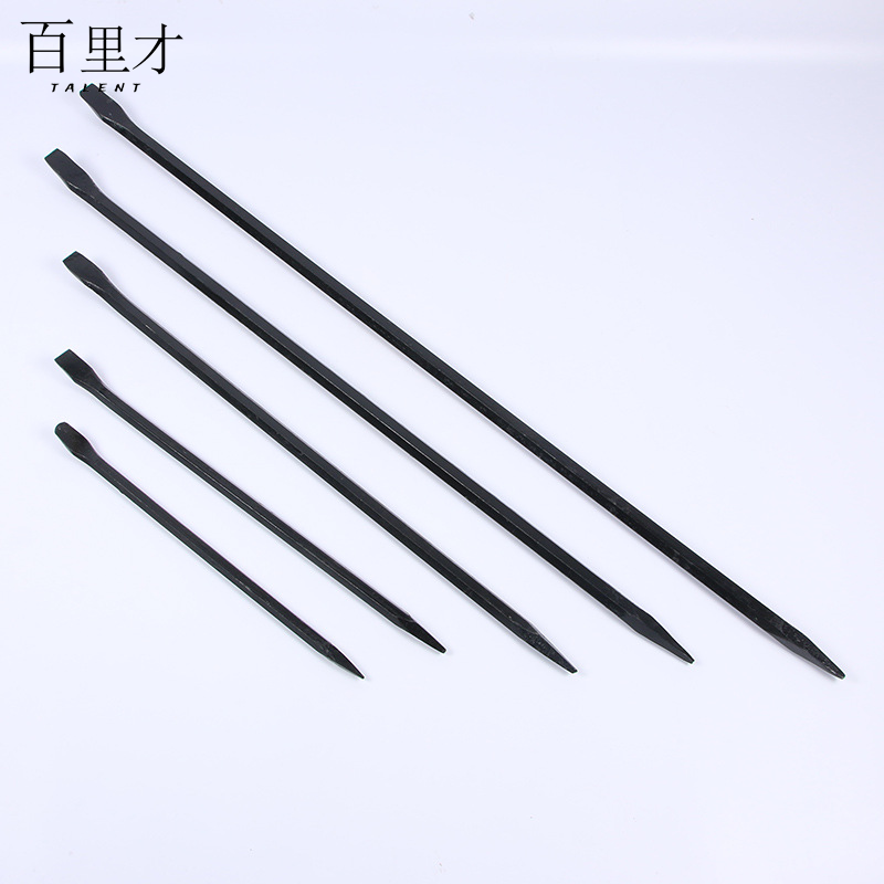 百里才 撬棍 18*1M 多功能撬棍扁头加粗硬 根