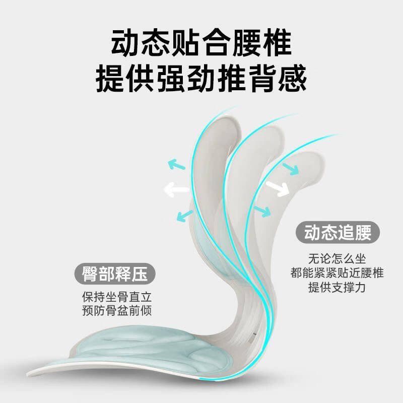 护腰坐垫坐姿椅人体工学办公室腰靠背靠座椅久坐不累神器图片