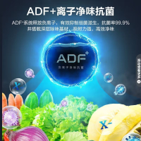 [产品7]美菱629升一级变频双开门对开两门冰箱家用BCD-629WPUCX大容量存储