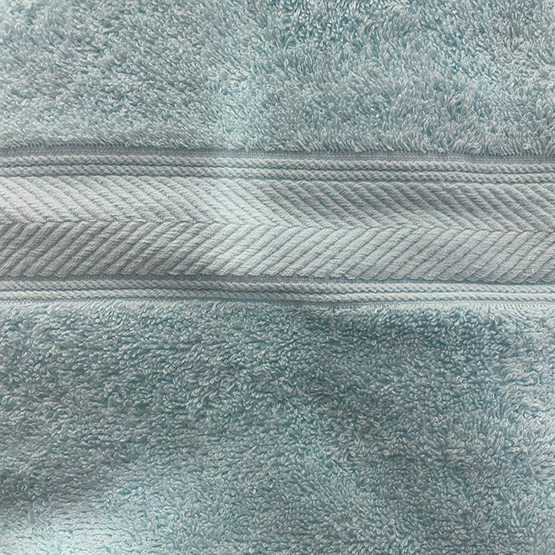 飞祥 棉质毛巾(鱼刺缎纹) 76*35cm 条高清大图