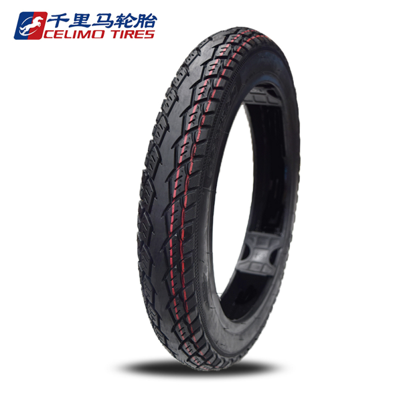 千里马加厚耐磨电动车轮胎16X2.125 HD566电动耐载王[内外胎]