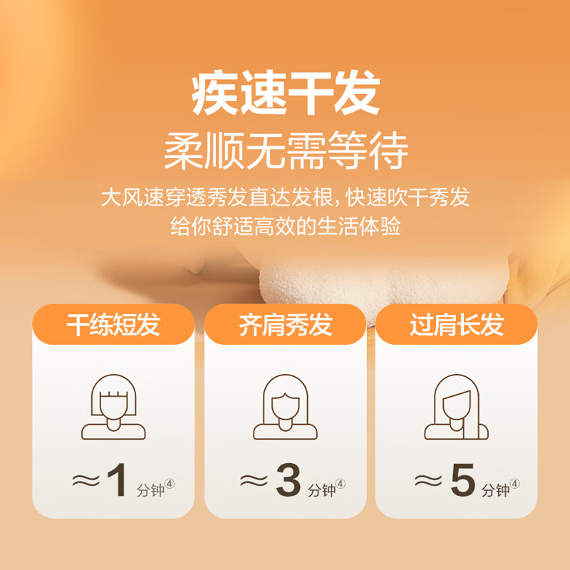 苏泊尔(SUPOR)ZMD安心系列 绝缘阻燃机身 双温双档电吹风HDL-F3高清大图