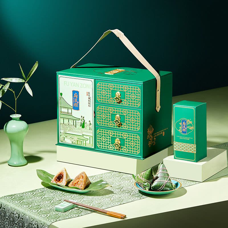 鲜品屋-2.7kg府宴•御府臻礼端午粽子鸭蛋礼盒臻味端午鲜品屋图片