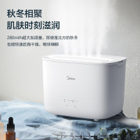 美的(Midea) 空气加湿器家用落地大容量卧室客厅母婴适用办公无雾智能恒湿持久蒸发式杀菌上加水 SCK-3S25W