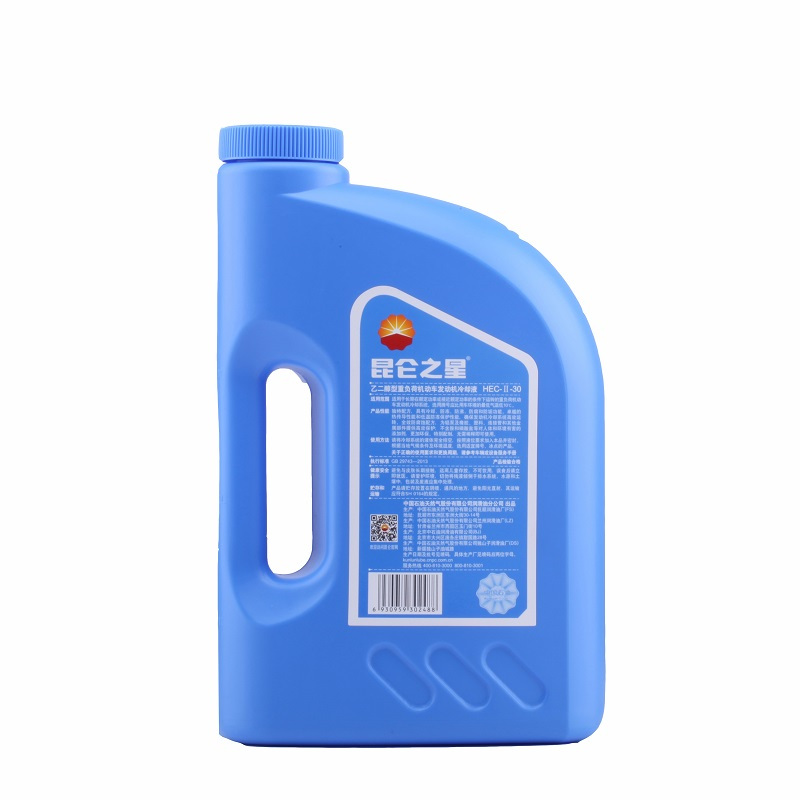 中国石油 昆仑润滑油 昆仑之星防冻液 乙二醇型重负荷冷却液-30℃ 4L