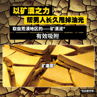 欧莱雅(LOREAL)男士矿漠泥长效控油洁面乳 深层清洁去油清爽洗面奶 100ml