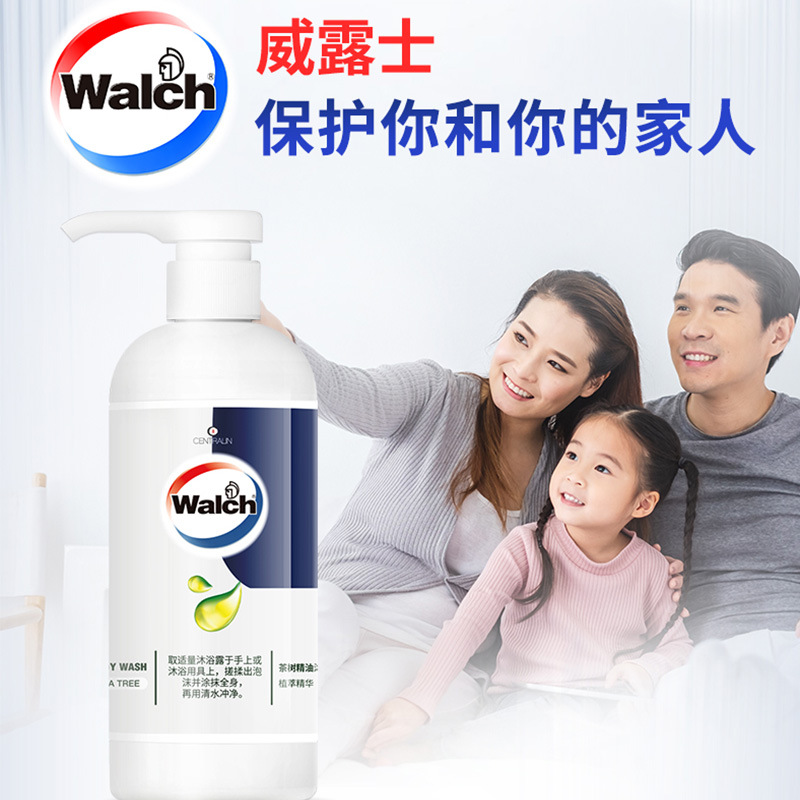 Walch/威露士沐浴露佛手柑450ml持久留香保湿沐浴乳肌肤清洁 佛手柑精高清大图