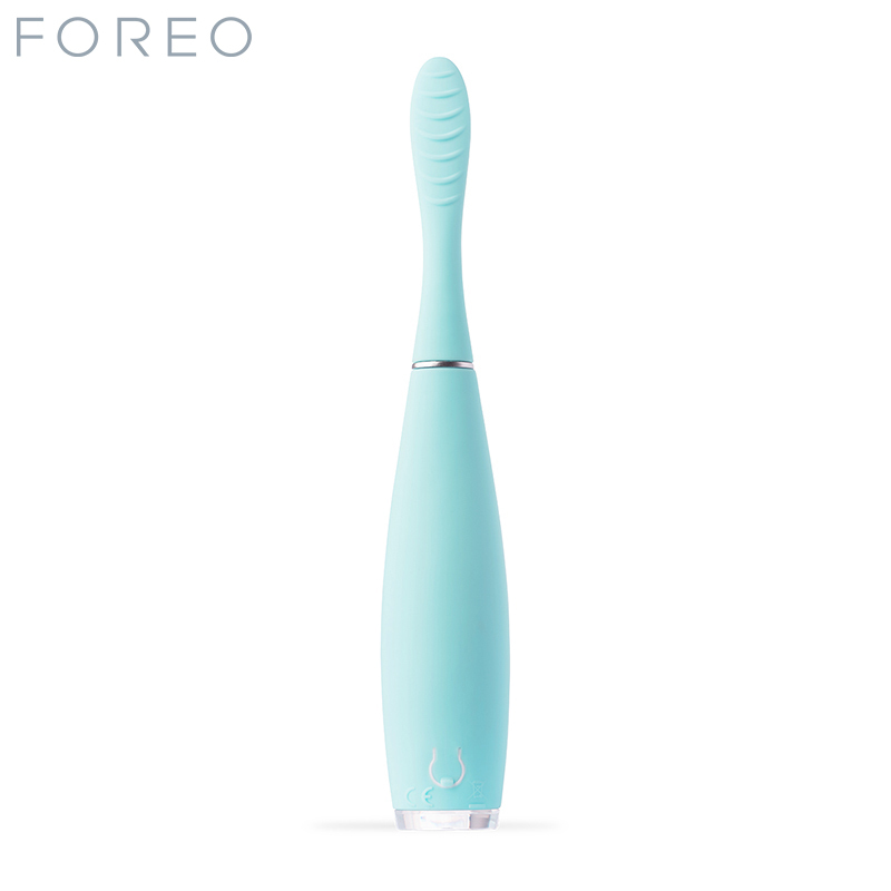 斐珞尔(FOREO)电动牙刷 逸萨ISSA 2代 11000R/M 充电式防水智能声波震动 硅胶成人清洁牙刷 薄荷蓝