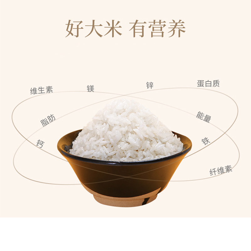 禾圣农 长粒香米 5kg 单袋装