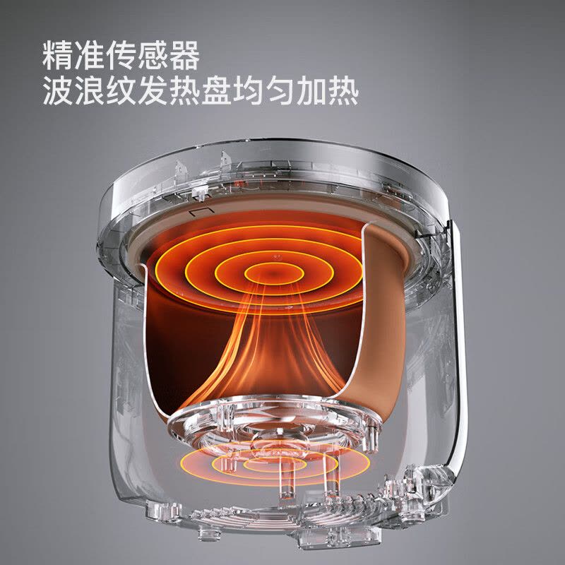 龙的(Longde)LD-FS351电饭煲家用多功能电饭锅3L不沾锅内胆高颜值饭煲可预约图片