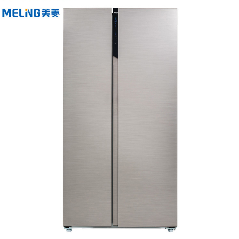 美菱(MELING) BCD- 552WUPC 552升 对开门冰箱风冷无霜变频 电脑控温 (钛灰拉丝)