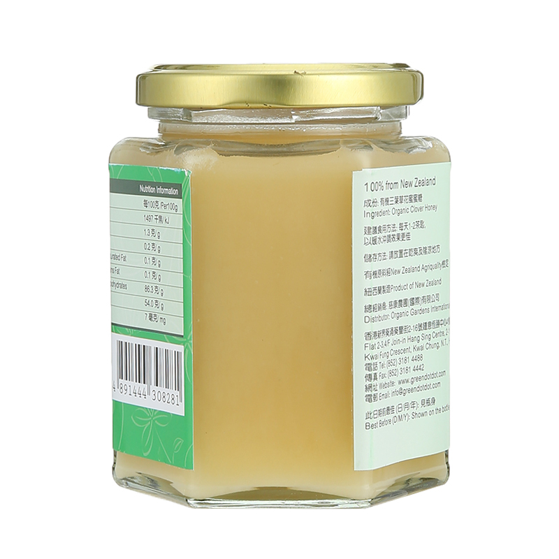 慈康有機芴梨蜜糖-玻璃樽500g