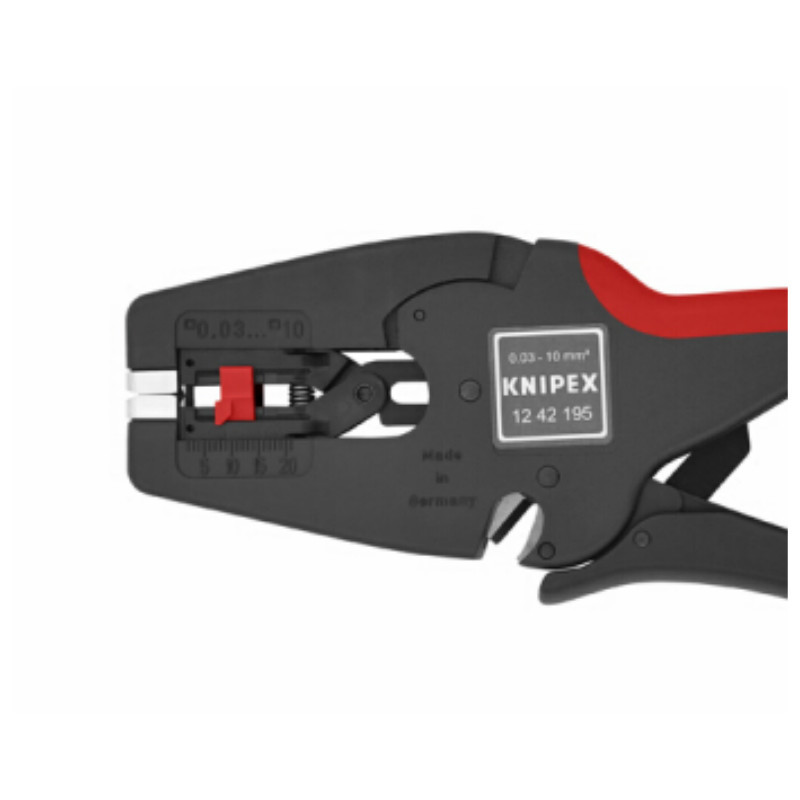 凯尼派克 KNIPEX 12 42 195200mm自调万能绝缘导线剥线钳