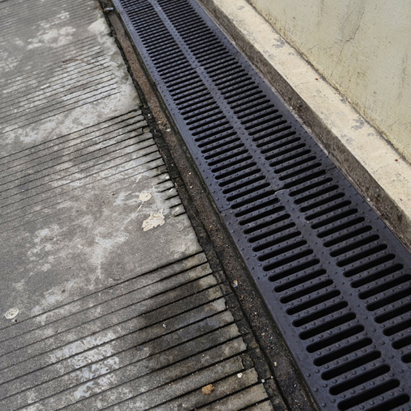 安赛瑞 510140高分子排水沟盖板 250×500×30mm 非机动车款