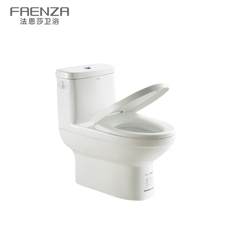 法恩莎智能挥手冲水马桶家用卫生间多功能马桶防水坐便器FB1695