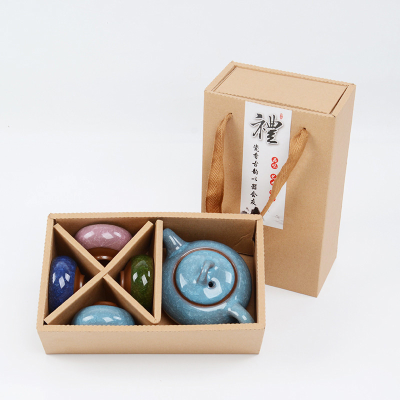 冰裂茶具赠品创意商务活动批发送客户礼品