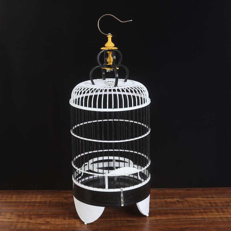 新款塑钢太子笼绣眼笼颠壳笼贝子笼黄雀笼玉鸟笼洗澡笼圆笼豆鸟笼