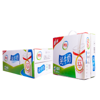 伊利纯牛奶250ml*24盒无菌砖整箱成人/学生早餐牛奶 包邮