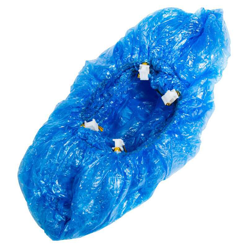 敏胤 LM003 鞋套机T字专用鞋套100个/包 颜色:蓝色高清大图