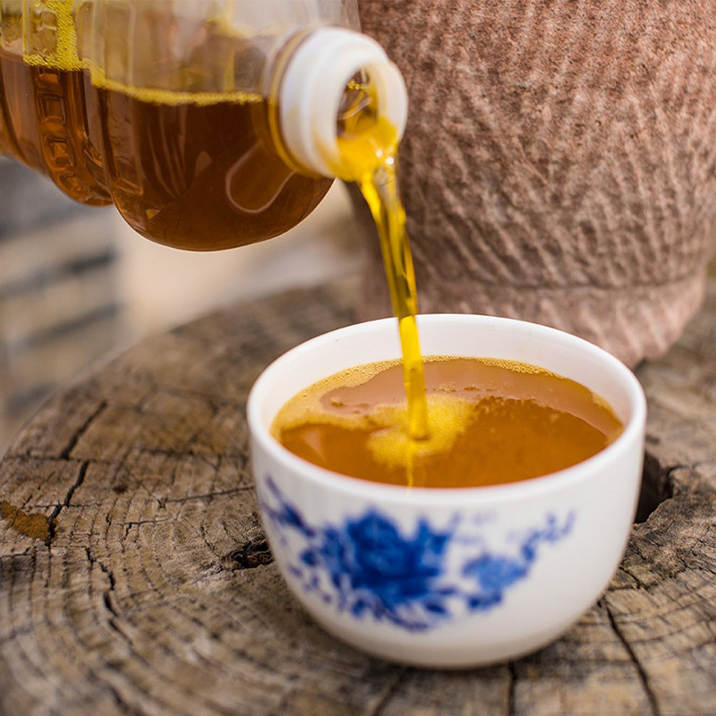 宁百晟纯胡麻油10L/桶高清大图