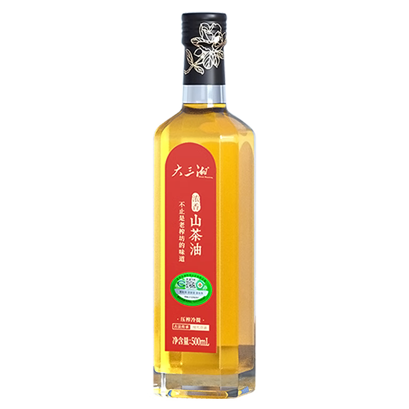 大三湘(Great Sanxiang) 浓香山茶油-礼盒装 500ml*2