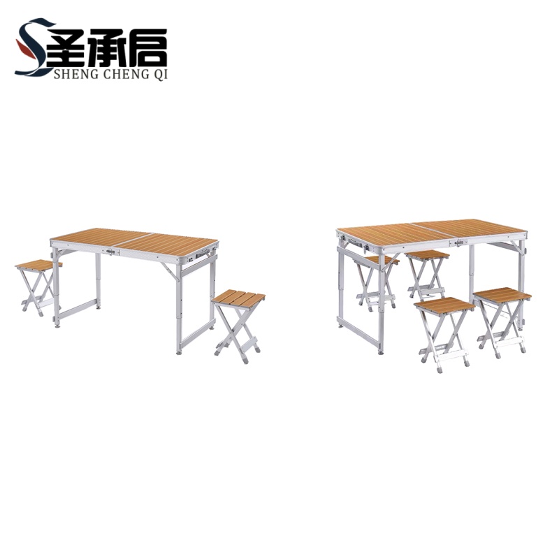 圣承启 便携式桌椅 一桌两凳 套高清大图