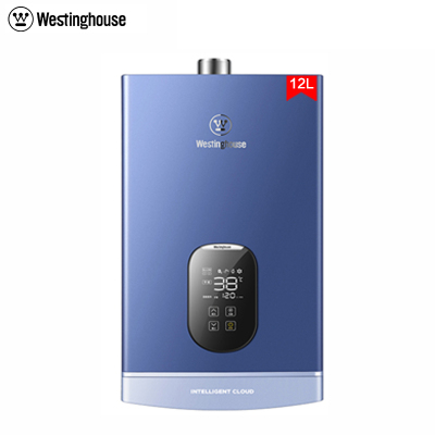 西屋（Westinghouse）燃气热水器天然气 12升 高抗风 超静音 智能恒温 JSQ24-12W1