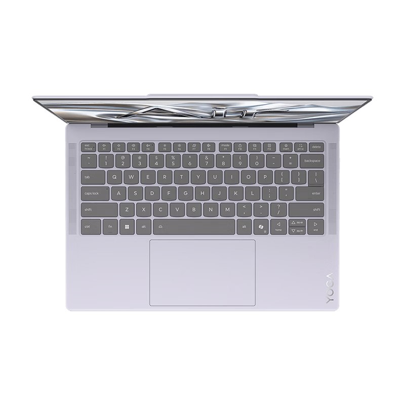联想(Lenovo)YOGAAir14Aura 14英寸轻薄触控笔记本电脑UltraX7 358H 32G 1T SSD Win11 烟绫(紫色) 触摸屏 金属机身 长续航办公学习高清大图