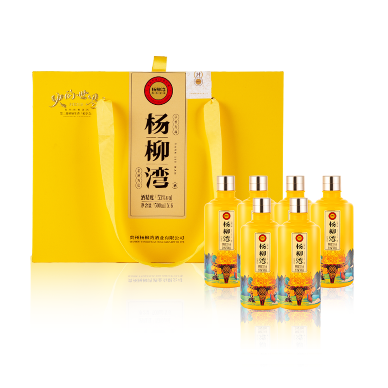 杨柳湾酒·火的世界 53度酱香型白酒 500ml 1瓶 单位:瓶 6瓶起送
