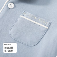 猫人[品质纯棉男童家居服]21年秋季长袖家居套男童睡衣儿童睡衣