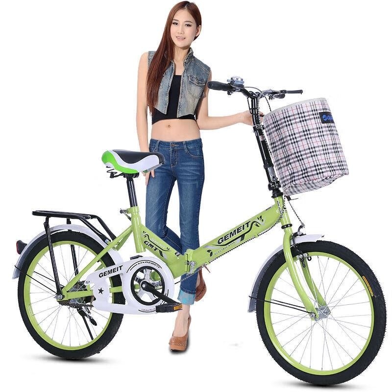 16寸20寸折叠自行车成人学生山地车GO高清大图