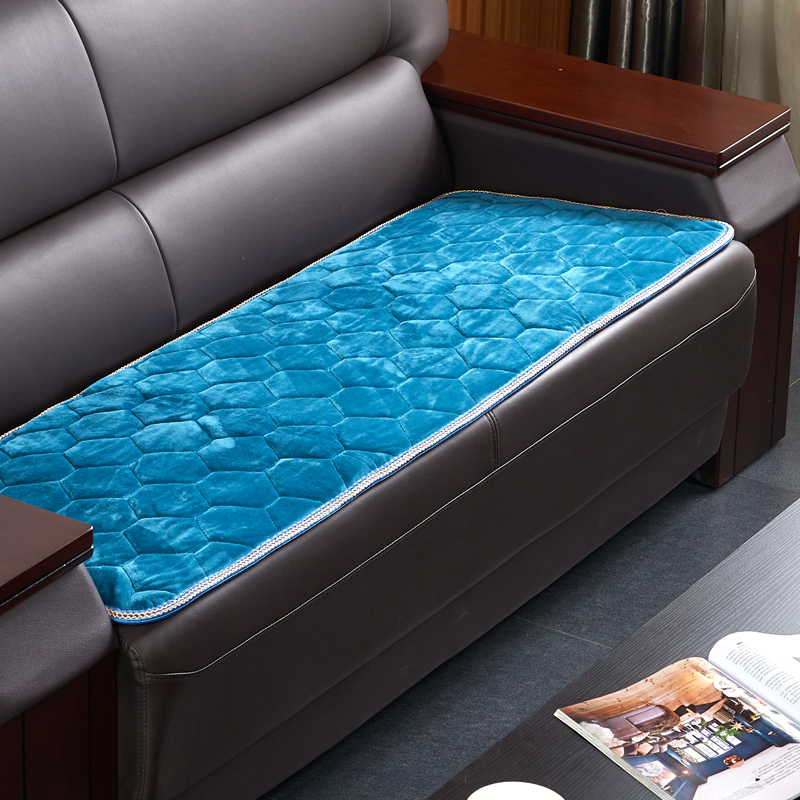 直播热售办公室皮沙发垫防滑四季通用实木组合沙发坐垫飘窗垫子客厅