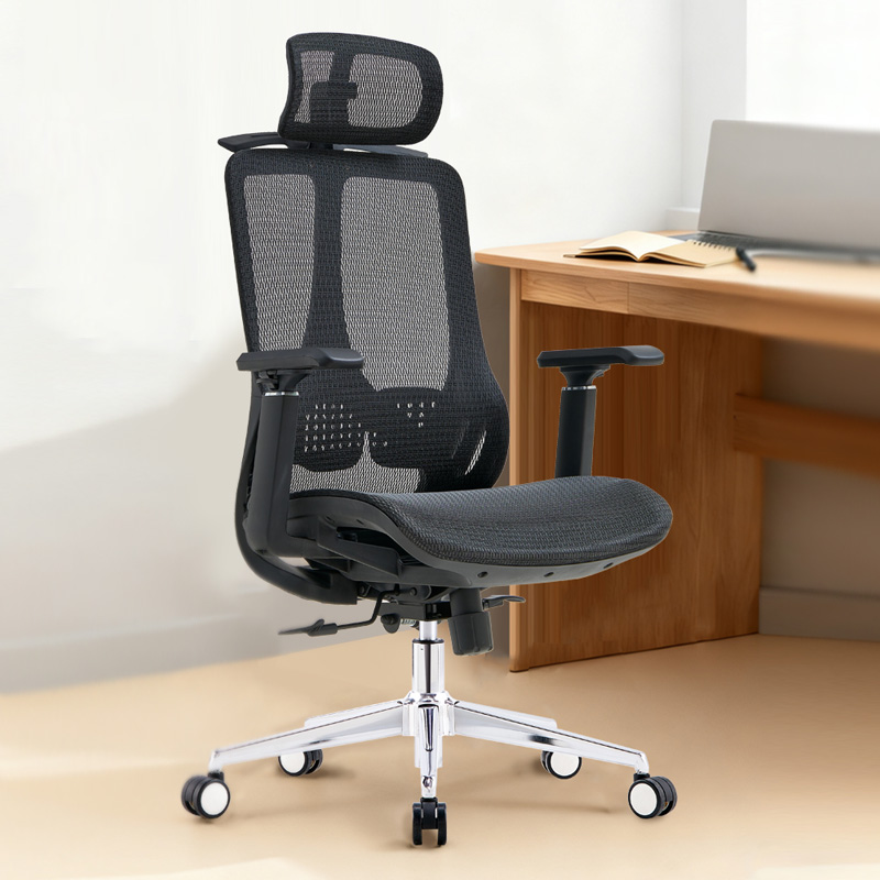 臻远 ZY-8951 办公椅人体工学椅转椅 3D扶手 黑框 单位:把高清大图