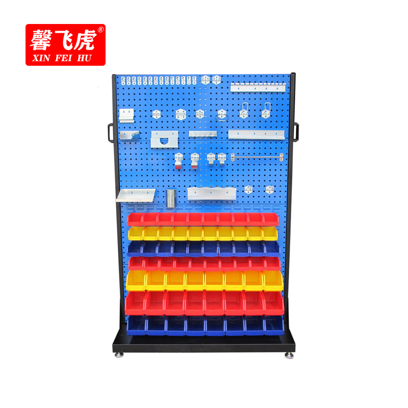 馨飞虎工具架洞洞板物料架单面四层/个
