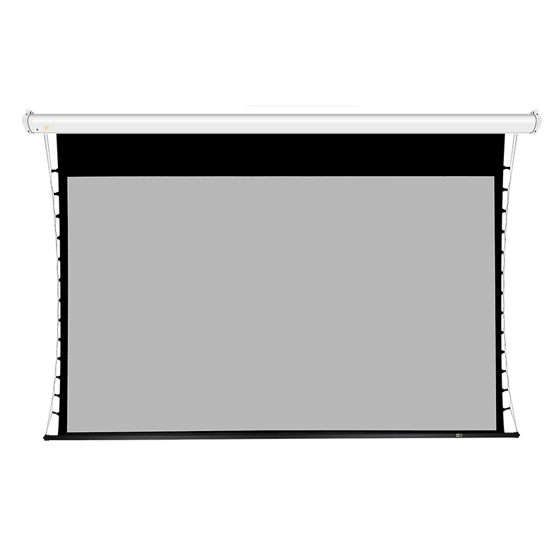 经科jk电动拉线m3llr300s长焦抗光幕96寸1610拉绳投影幕布10倍增益