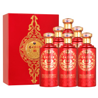 贵州茅台酒 红龙贵宾 2013年 53度500ml*6瓶 整箱装 酱香型白酒