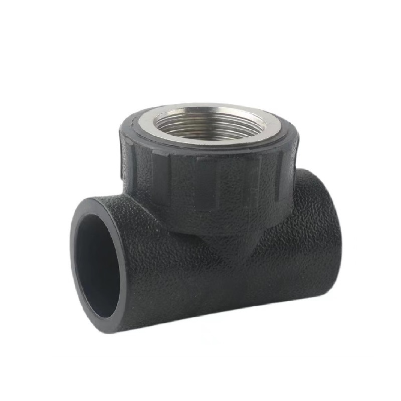 伟鹏双兴 PE内丝三通热熔三通 PE50螺纹1.5寸 个高清大图