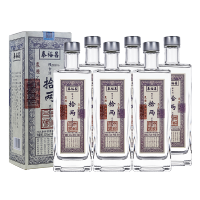 [非物质文化遗产工艺]青小乐拾两十两白酒整箱6瓶 纯粮食浓香型酒52度礼盒装