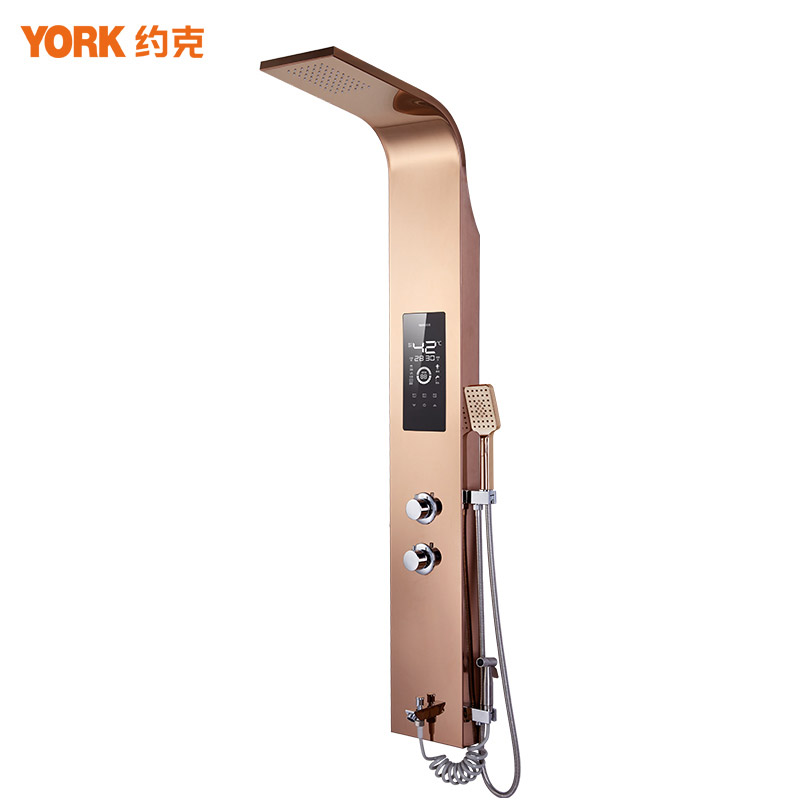约克（YORK）YK-X2金集成热水器即热式电热水器一体式家用洗澡淋浴屏速热电热水器 5.5-10KW功率可调