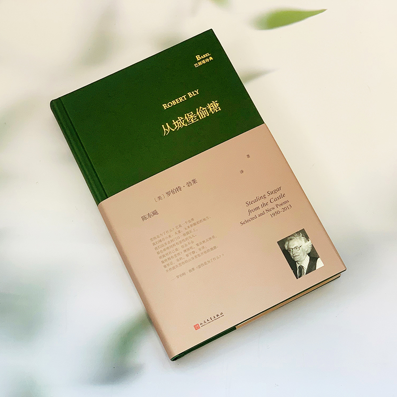 天堂的影子 [正版]从城堡偷糖 巴别塔诗典 罗伯特勃莱著 陈东飚译 外国诗歌文学 文轩书店图书书籍书 人民文学出高清大图