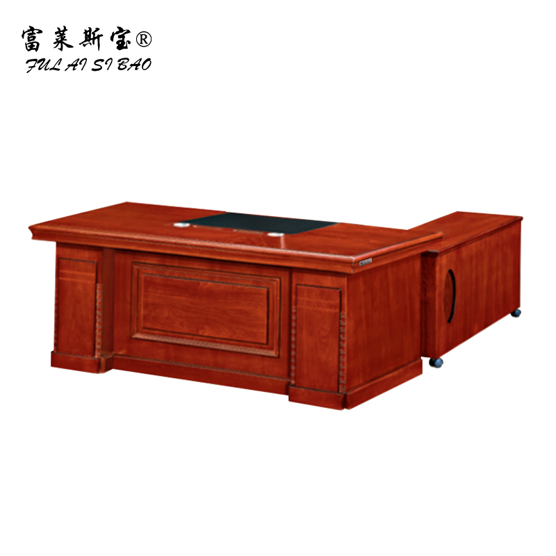 富莱斯宝 班台实木皮办公桌 1800*900*760 /张