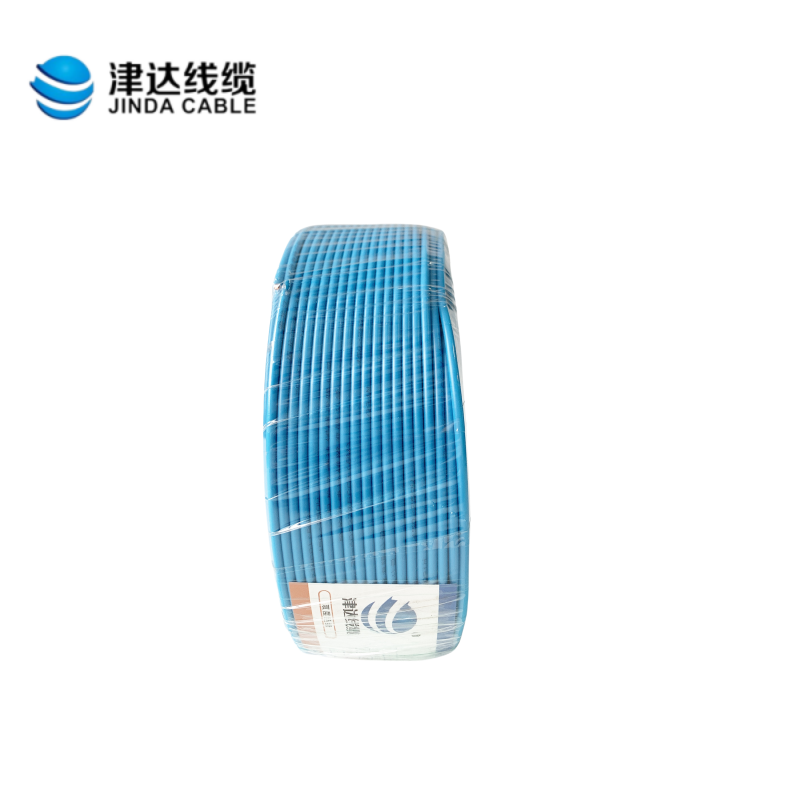 津达 塑铜线ZC-BV4蓝色450/750V 米高清大图