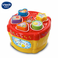 VTech伟易达配对音乐鼓 形状配对玩具 几何形状认知盒会员