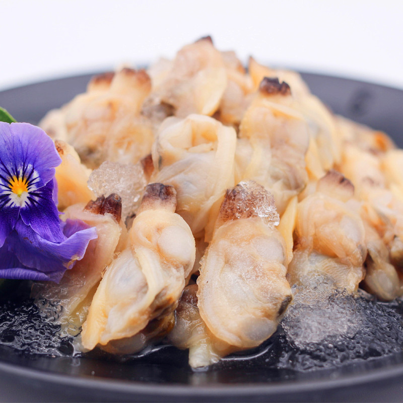 百年渔港大连熟冻蚬子肉 250g 火锅食材 花甲 花蛤 烧烤食材 海鲜水产