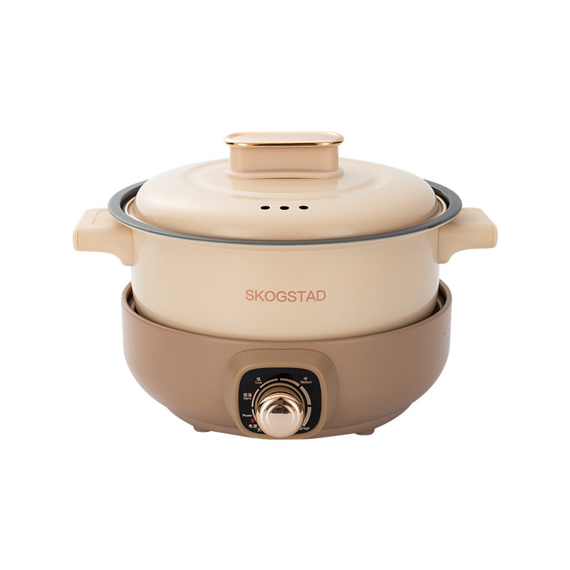 思嘉思达 福满楼 分体火锅 电蒸锅电煮锅 涮炒蒸煮一体 多用途分体式家用锅SKD-G0191!