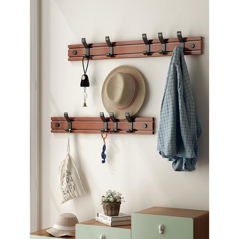 [3钩]钩子可移动款 可打孔可免钉 挂衣架壁挂墙上衣服挂钩墙壁勾卧室