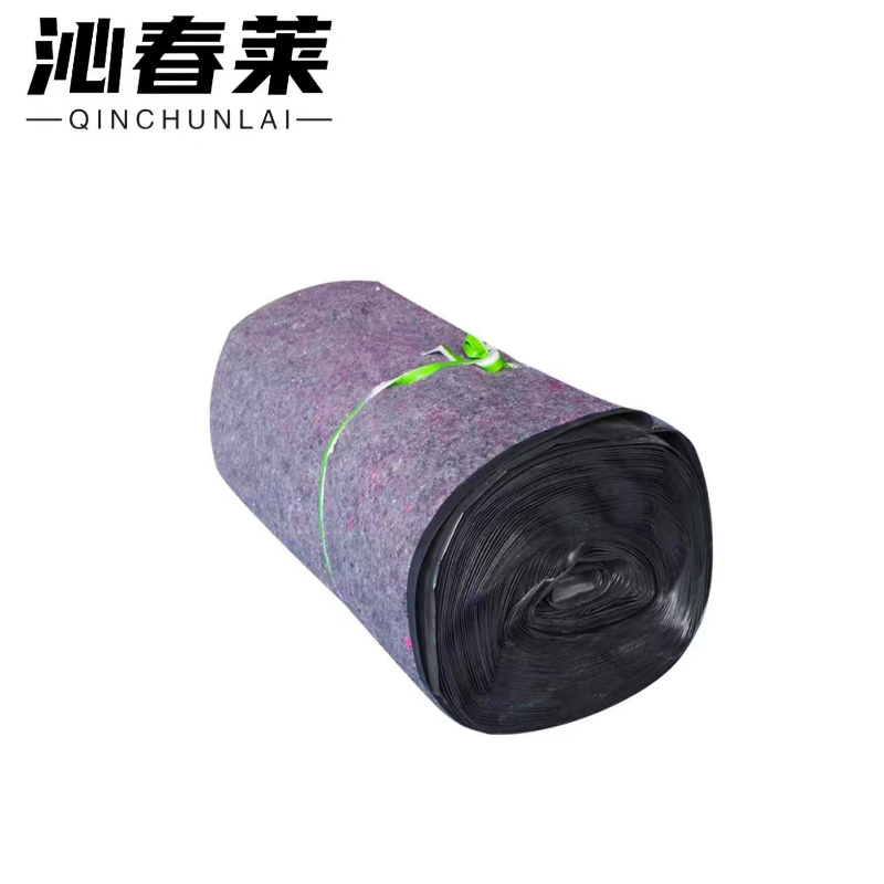 沁春莱土工布(单黑防水淋膜毡)宽8m*长50m/卷高清大图
