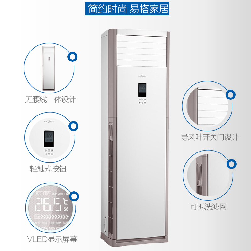 美的(Midea) 3匹 KFR-72LW/SDY-PA400(D3) (GC)