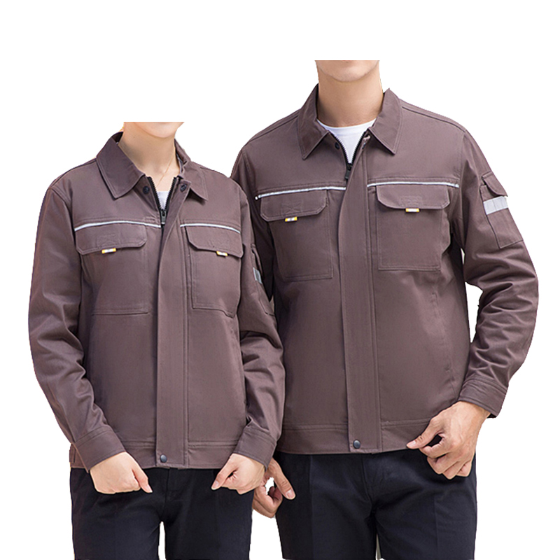 天鸣TMG 6902-2纯棉加厚磨毛春秋工作服 劳保服 源头工厂 可定制S-5XL 套高清大图